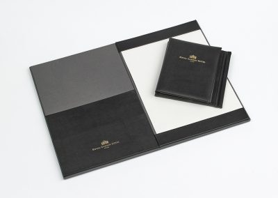 Blotter and Desk pad with branding