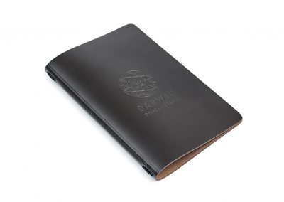 Darwin leather cover